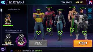 Marvel Strike Force - DD1 - Node 9 Attempts 4 & 5 (Defenders)