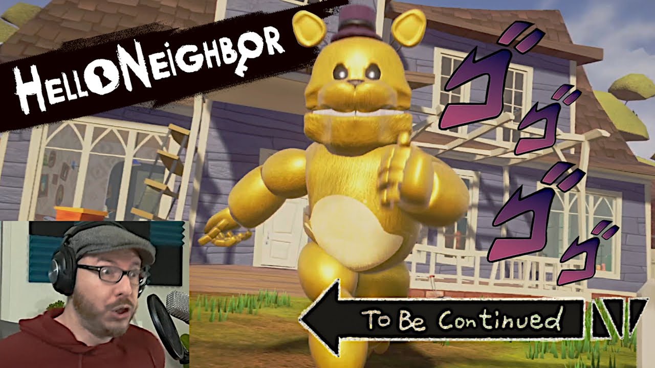 ハローネイバーにFNAFが追加された？！鬼畜すぎて凄すぎ 【Hello Neighbor ｘ FNAF 顔出し実況プレイ】