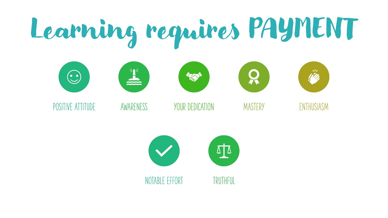 Learning Requires Payment - YouTube