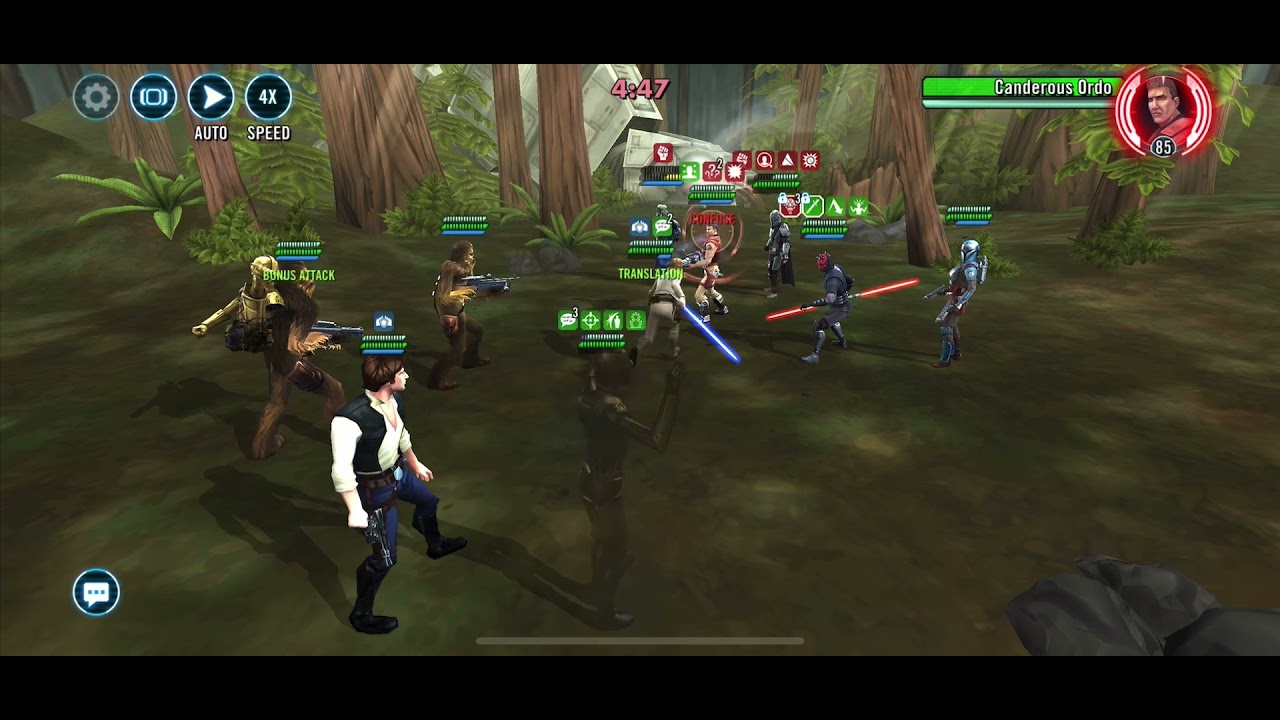 Swgoh GAC Maul defence