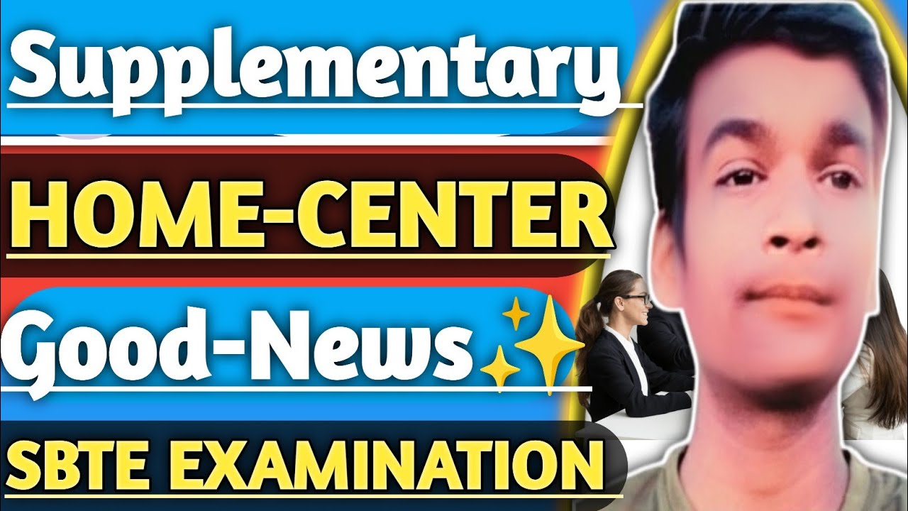 Sbte Supplementary Examination 2025|Sbte Latest Update|Sbte Exam Center List|Lifetime Classes|