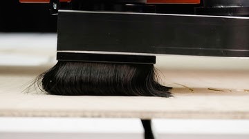 Cutting plywood on VOLTER CNC Router M series