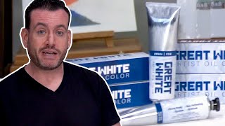 What&#39;s the deal with this Great White Oil Paint anyway??