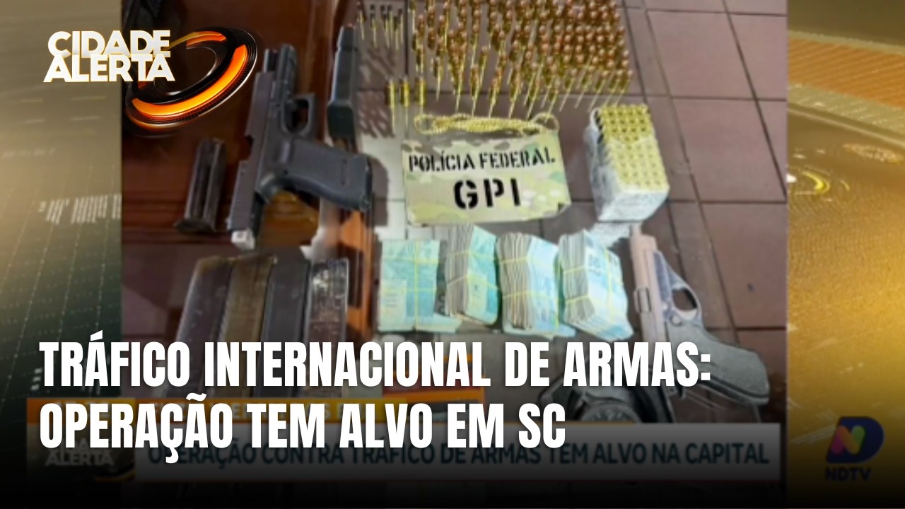 Operação contra tráfico de armas cumpre ações no RS e em Santa Catarina
