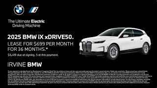 Lease a 2025 BMW iX from Irvine BMW | Orange County