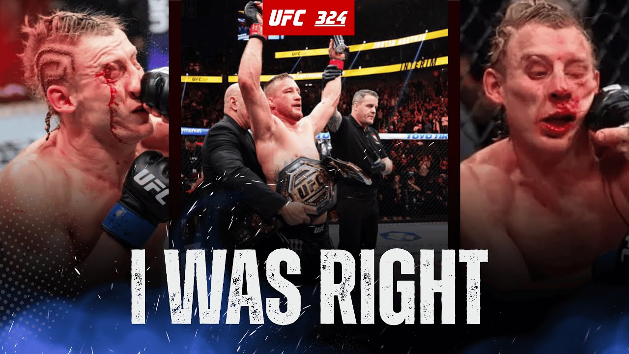 UFC 324 Post Fight Analysis | Gaethje vs Pimblett Was INSANE