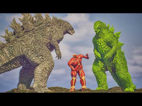 All Monsters Bow to Godzilla, the King of the Monsters