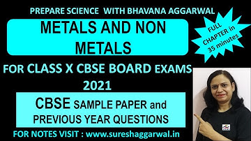 Metals and Non Metals || Class X || CBSE ||Revision ||