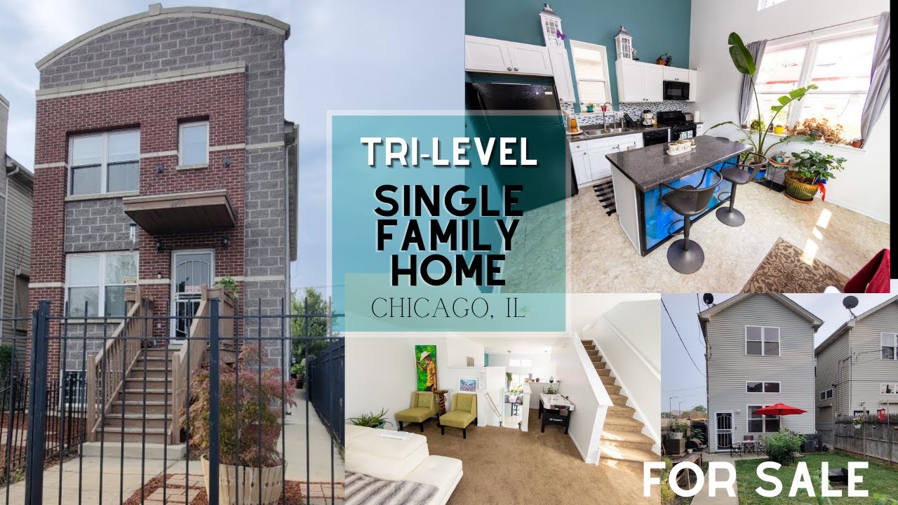 3900 Congress Pkwy Chicago IL 60624 Trilevel Single Family Real