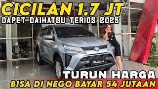 DAIHATSU TERIOS 2025 TURUN HARGA 50 JUTA ⁉️ KREDIT MOBIL MURAH CICILAN 1 JUTAAN