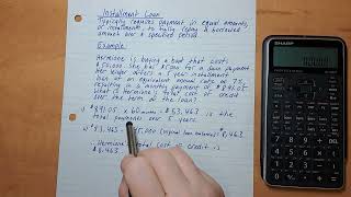 How To Calculate Interest Paid On An Installment Loan