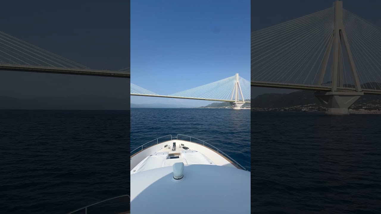 Мост через Коринфский залив 🇬🇷