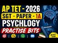 AP TET 2026 PAPER 1 A PSYCHOLOGY PRACTICE BITS | AP DSC PSYCHOLOGY BITS