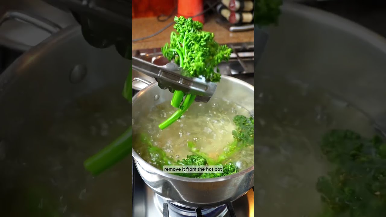 How To Grill Broccoli Recipe Broccolini Grilling