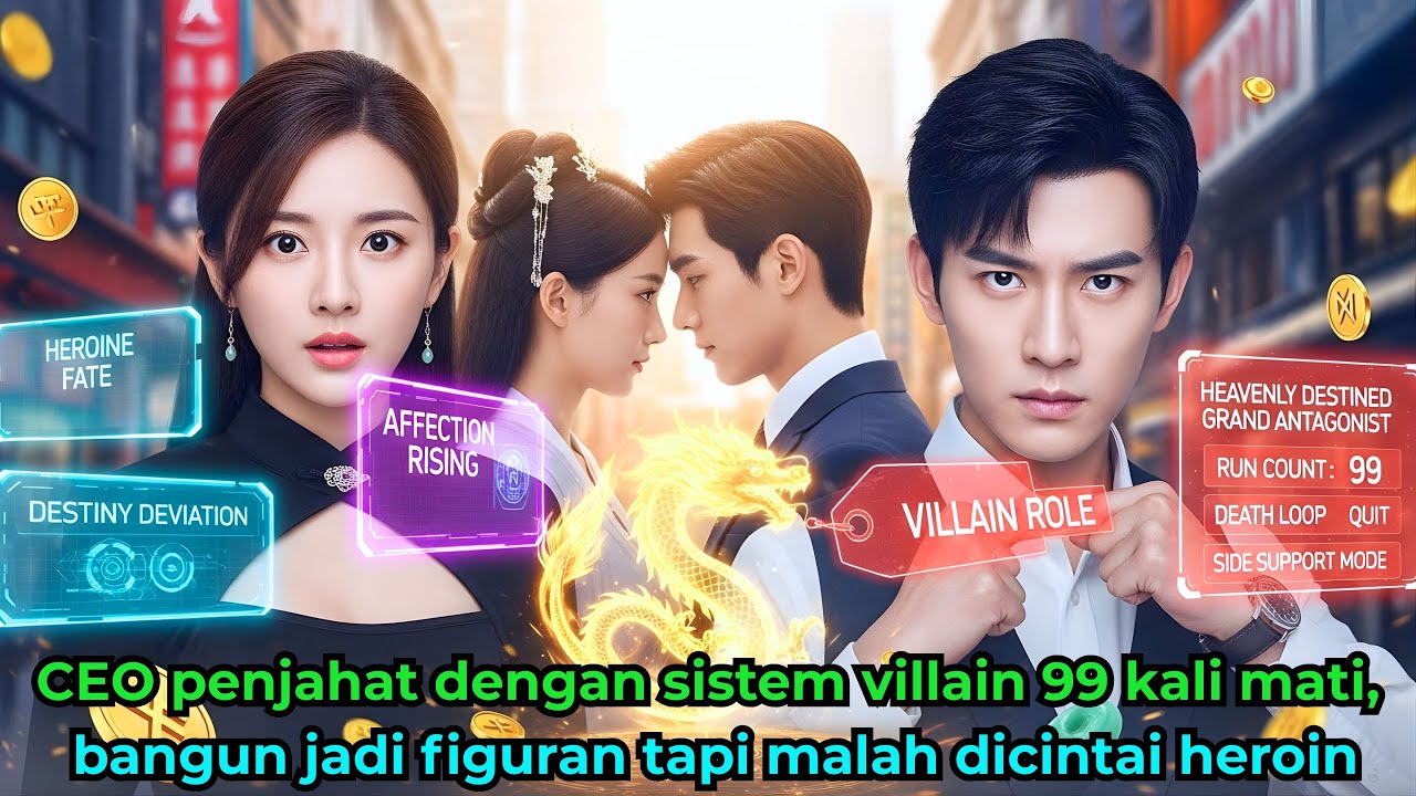 CEO penjahat dengan sistem villain 99 kali mati, bangun jadi figuran tapi malah dicintai heroin
