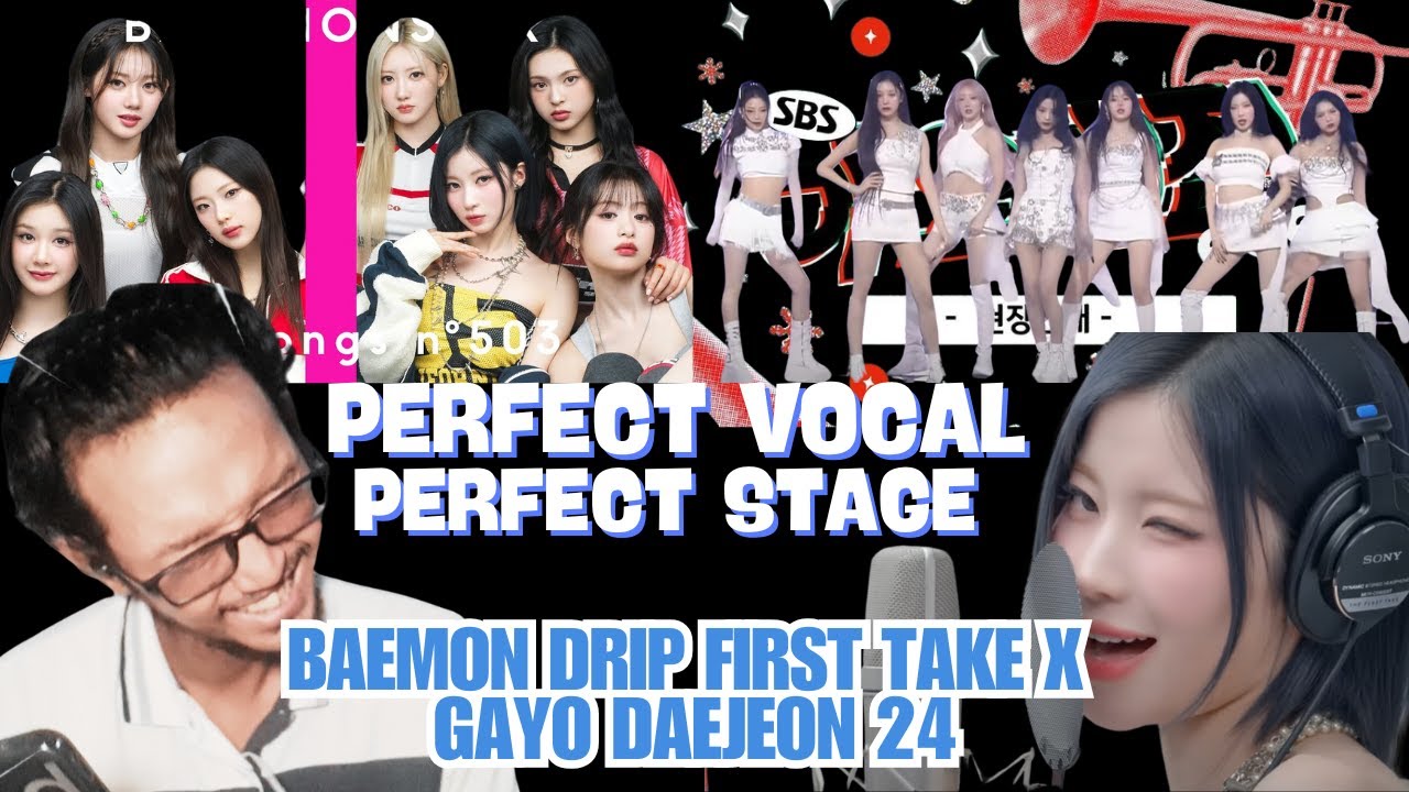 PERFECT VOCAL AND PERFECT STAGE ! BAEMON DRIP FIRST TAKE X GAYO DAEJEON ...