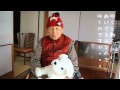 100歳じいちゃんぬいぐるみ叩くとキレる(-_-;)