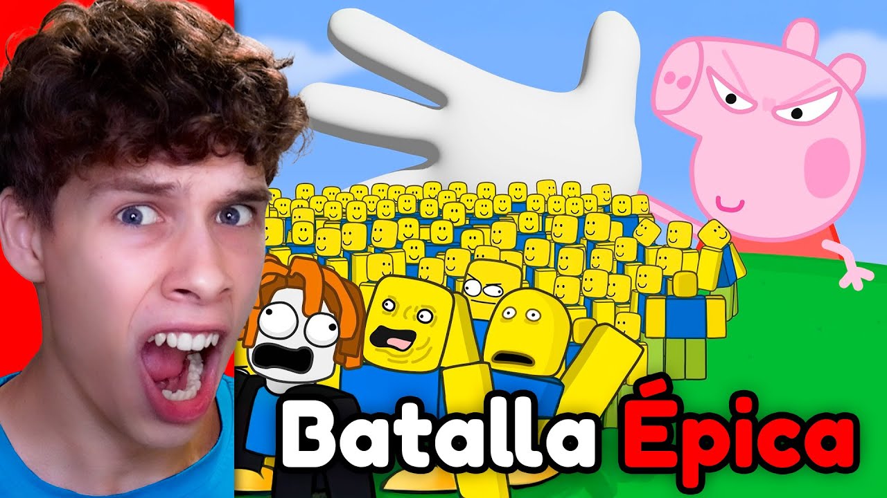 Peppa Pig vs 99 Roblox