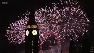 Big Ben Chimes New Year Fireworks 2024