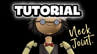 Nomad Sculpt Tutorial: Neck Joint for Action Figures