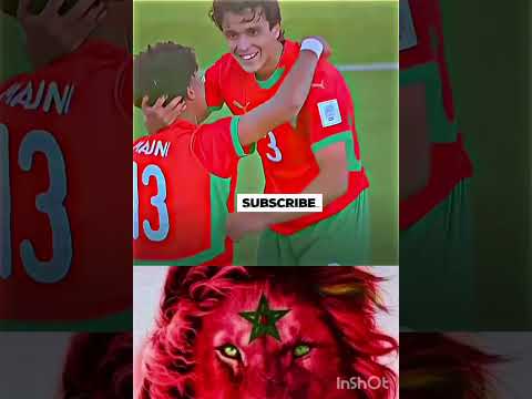 نهاية المباراة بفوز منتخب المغربي و تأهل إلى دور نصف نهائي