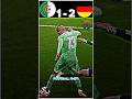 Algeria vs germany match ✨|world cup 2014 🤯🔥#shorts