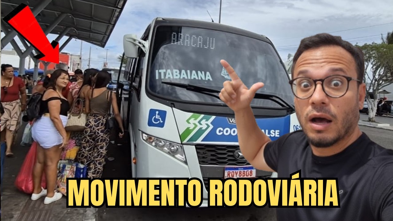 MOVIMENTO do Carnaval no Terminal Rodoviário de ITABAIANA!!