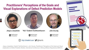 Practitioners Perceptions of the Goals and Visual Explanations of Defect Prediction Models