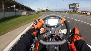 KARTING HELMET CAM | Onboard laps in Lonato | KZ TM R1 | Kart Republic