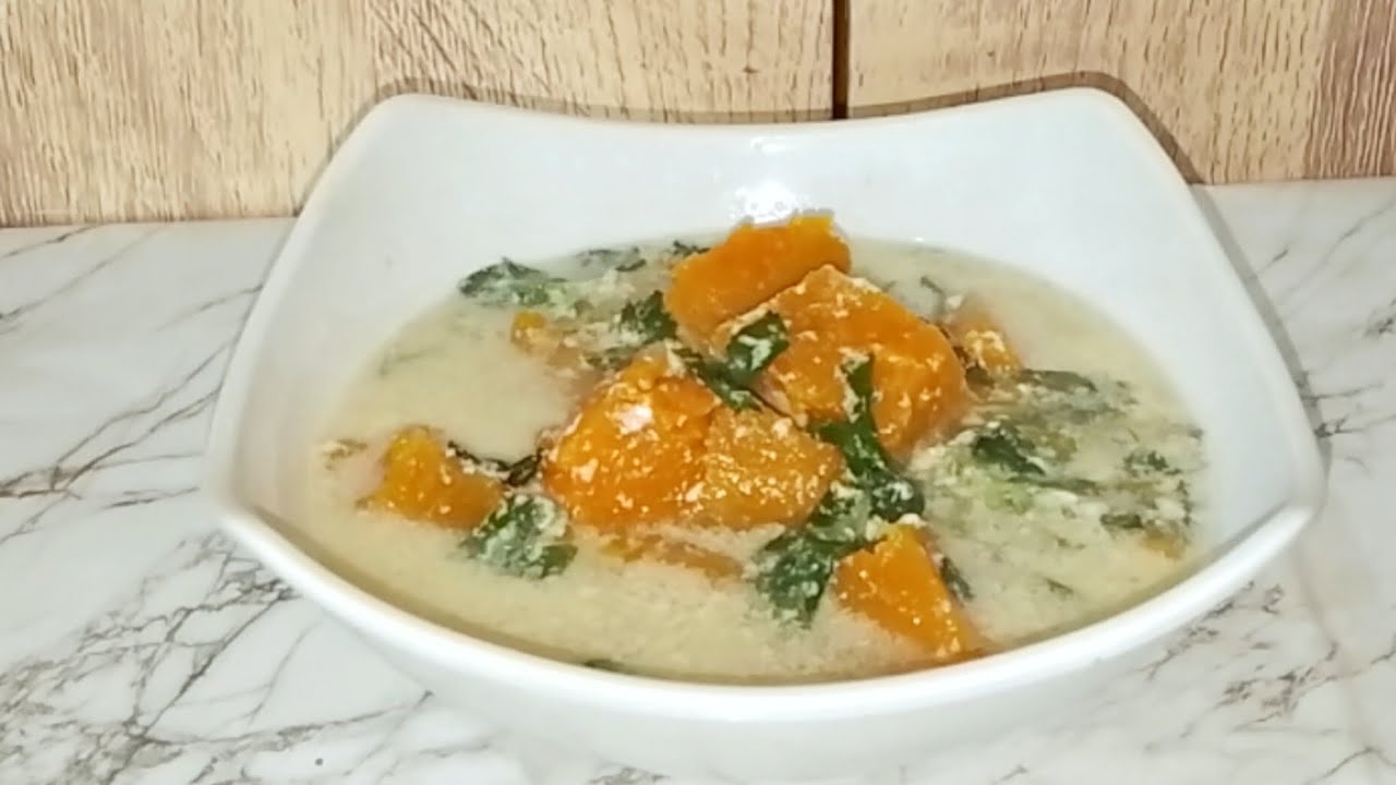 Sayur labu kuning daun kemangi - YouTube