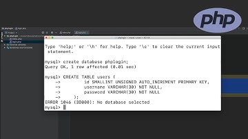 Creating Users Table in MySQL Database | Build User Login with PHP and MySQL | Part 2 | Mage Mastery