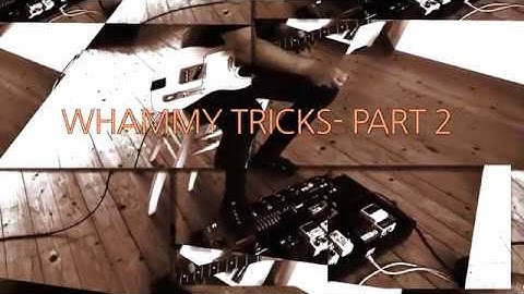 Digitech Whammy Tricks Tutorial by Stereoseat – Part 2