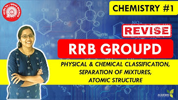 RRB GROUP D Revision Class - CHEMISTRY