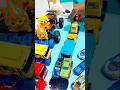Cool Super Cars, Tayo Bus and Truck Pushing into The Hole By Dump Truck #cars #bus #truck