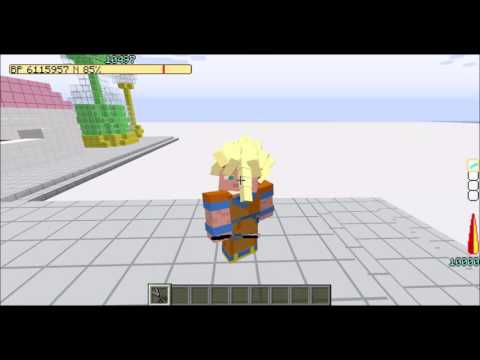 Minecraft Dragon Block C Mod Hair C Tutorial Youtube - roblox naruto gaiden walking on water tutorial youtube