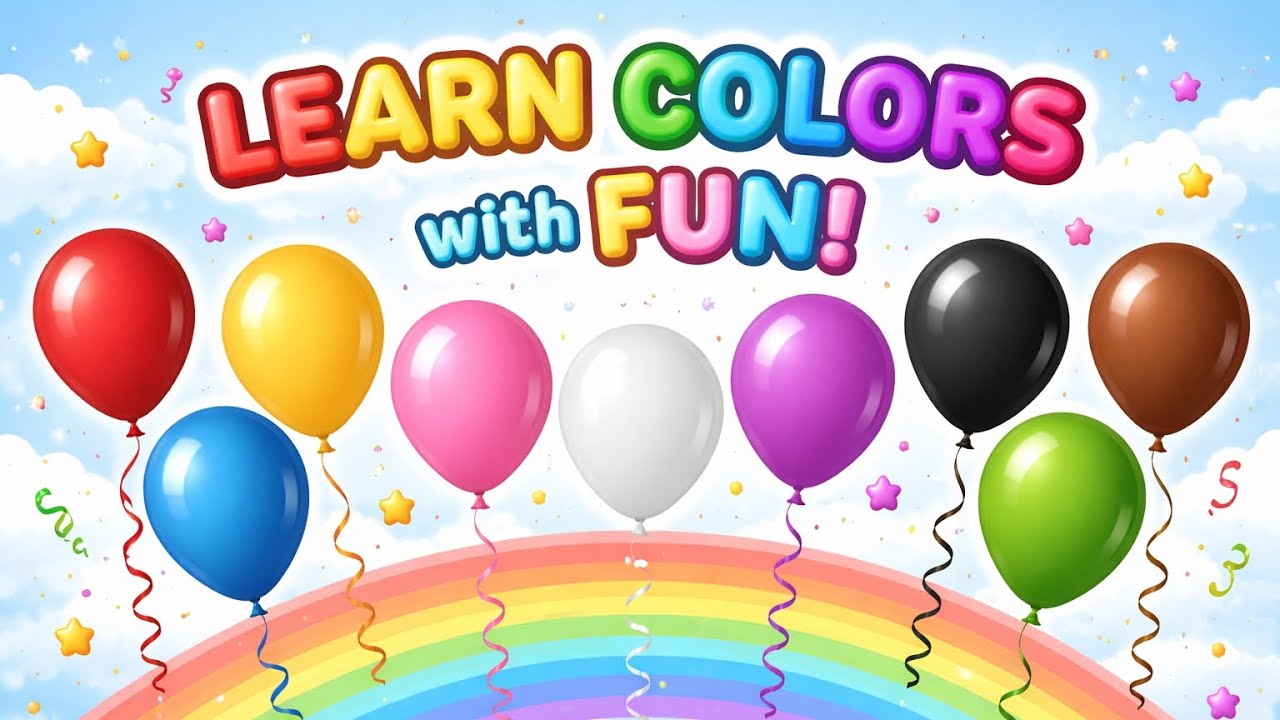 Learning Colors for Kids| Educational Video for Kids 