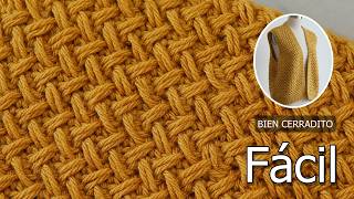 Este punto crochet queda bien cerradito 😍 | Ideal para prendas