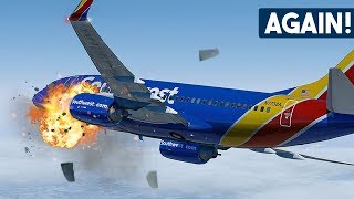 Boeing 737 Suffers ANOTHER Catastrophic Engine Failure After Takeoff | Southwest Airlines 3472