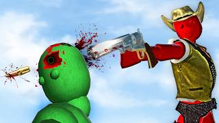 Cowboy NPC Shoots the Smart AI! (with Active Ragdoll Physics) - Overgrowth Mods Gameplay Cowboy NPC Shoots the Smart AI! (with Active Ragdoll Physics) - Overgrowth Mods Gameplay