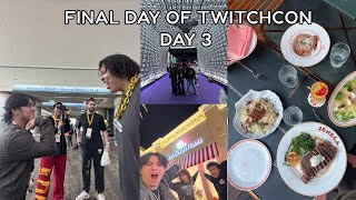 TWITCHCON DAY 3 VLOG (FINAL EPISODE) !!!!