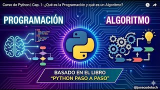 🧠 Python Course | Chapter 1: What is Programming and what is an Algorithm