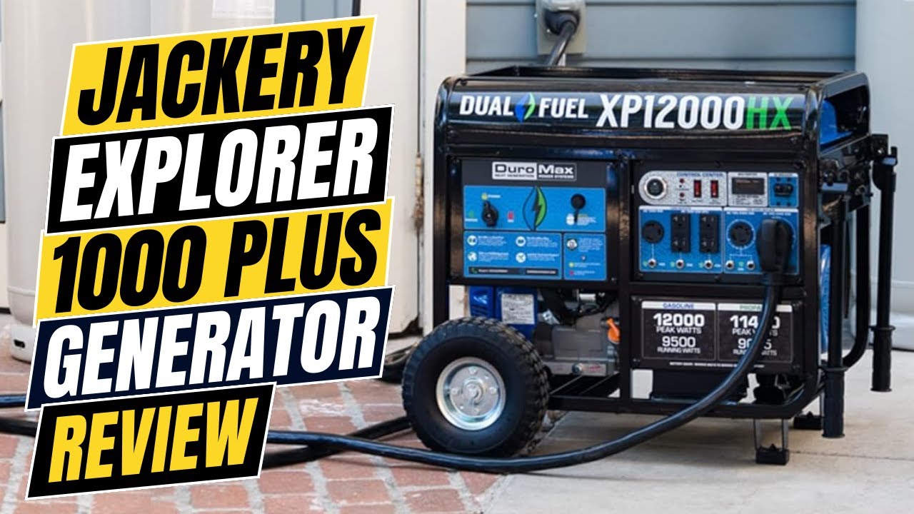 DuroMax XP12000HX Dual Fuel Portable Generator Review (Pros & Cons