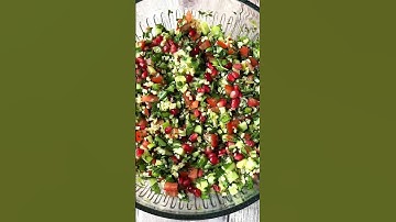 The Best Salad! Tabbouleh Recipe #healthy #salad #tabbouleh