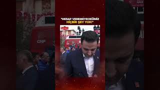 Chp Gençlik Kolları Başkanı Cem Aydın Bizlerin Hesap Veremeyeceği Hiçbir Şey Yok