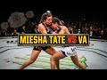 Miesa Tate vs VA | UFC Women's Bantamweight Championship Submission Victory