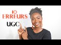 10 erreurs  viter en tant que createur de contenu ugc