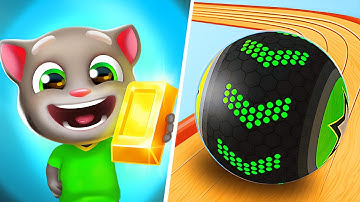 Talking Tom Gold Run | Going Balls - All Level Gameplay Android,iOS - BIG NEW APK UPDATE