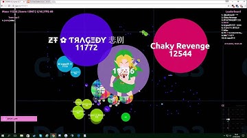 Agar.io - Zakcha & Killer Random Server Takeover #12
