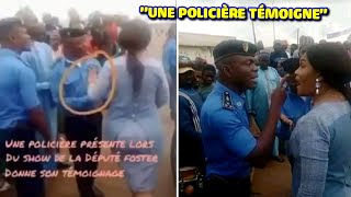 Une policière présente déconstruit sévèrement Nourane Foster et révèle tout sur la scène.