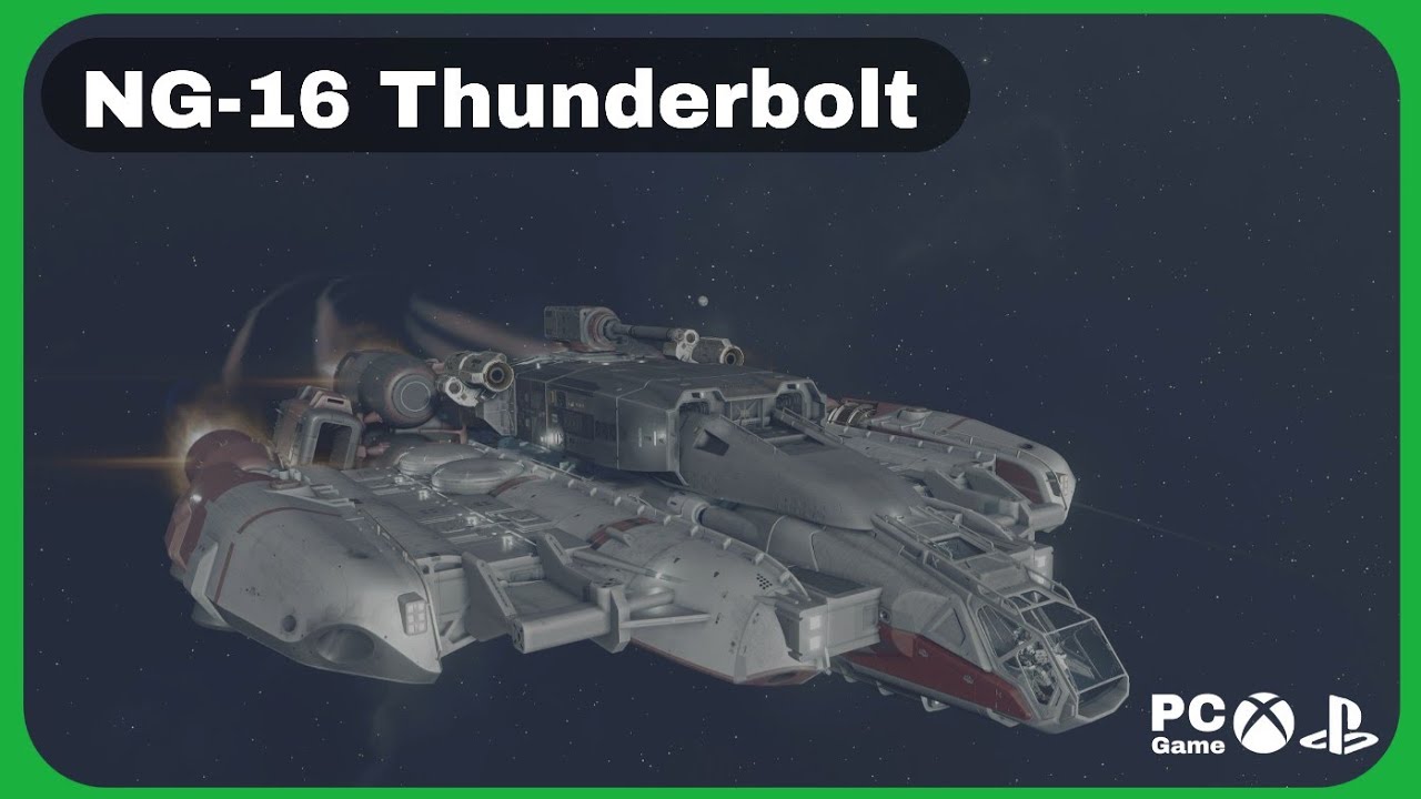 Starfield NG-16 Thunderbolt Ship Review